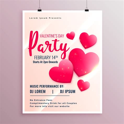 valentine flyer background|free valentine flyer template word.